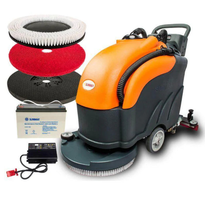 Sunmax RT50 Battery Powered Walk-Behind Floor Scrubber