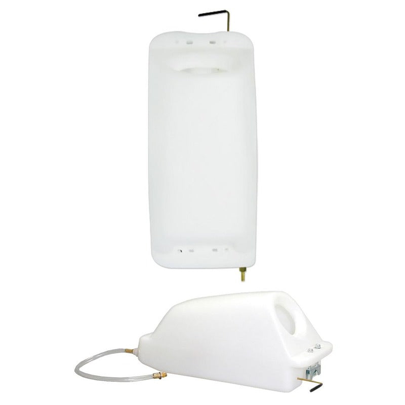 Sandia 40-1000 4-Gallon Solution Tank With Super-Drain Valve - Standard White