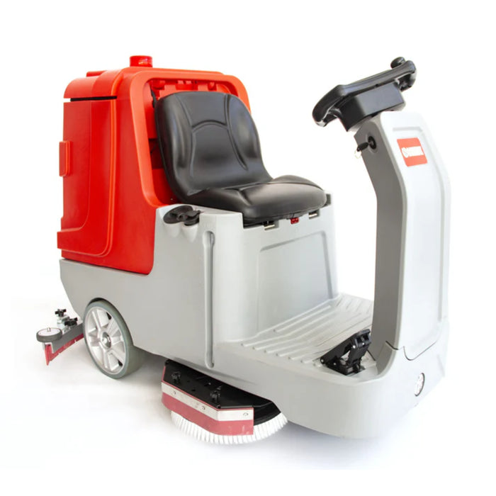 Sanitmax 34" Ride-On Floor Scrubber Dryer Machine