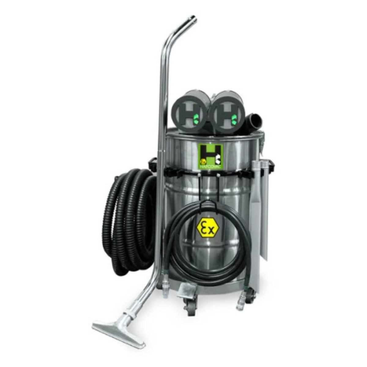 Exlr HafcoVac Dual EXLR 55-Gallon Vacuum | 185 CFM, No Electricity — US ...