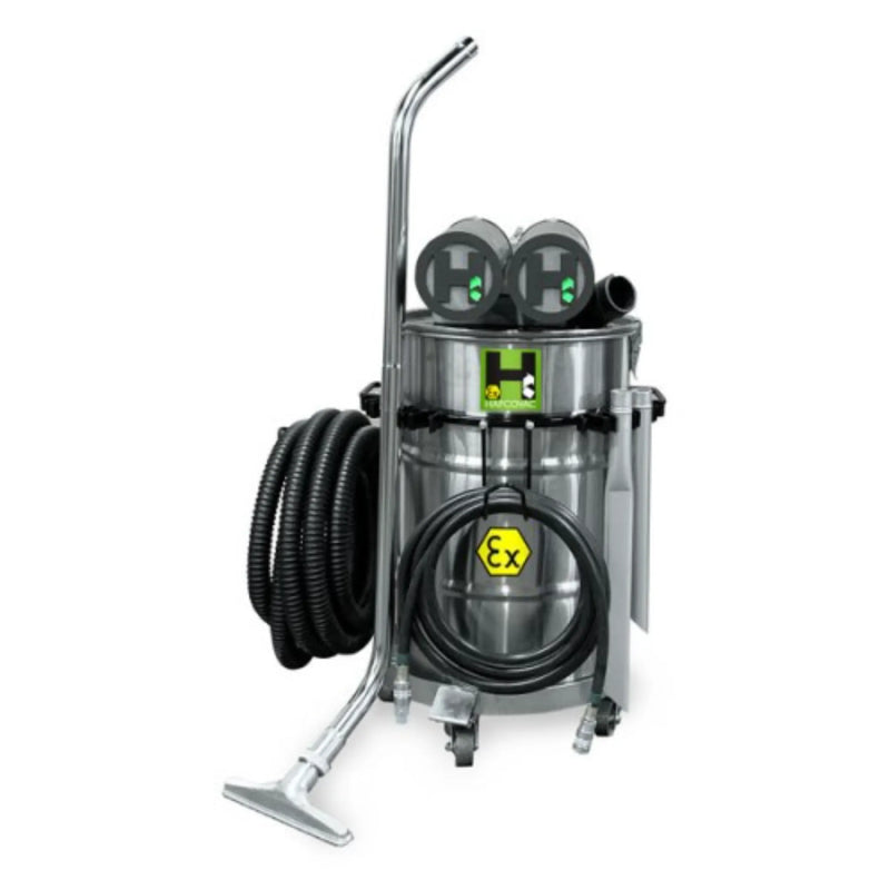 HafcoVac Certified Stainless Steel Dual EXLR – 30 Gallon