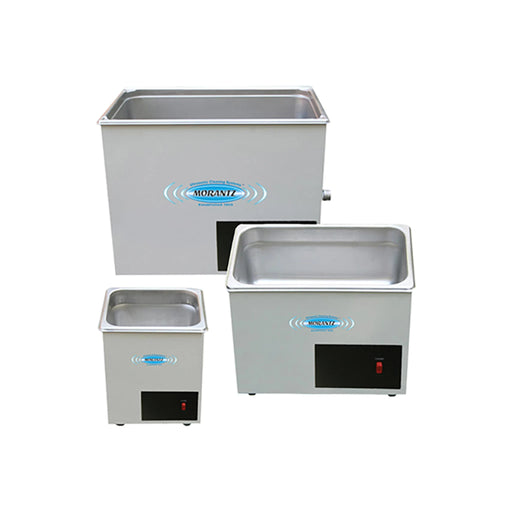 Morantz SZ Series tabletop ultrasonic cleaners – three stainless steel tank sizes