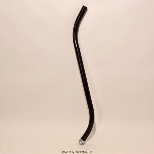 Tornado 90327 Wand 2in Double Bend Curved Aluminum Wet/Dry replacement part front view