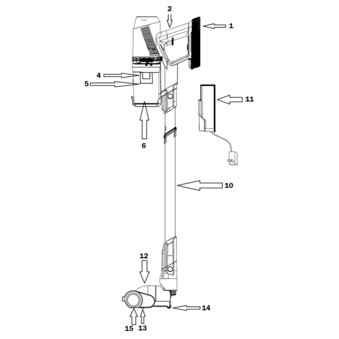 Bissell 2-in-1 Battery Powered Stick Vacuum