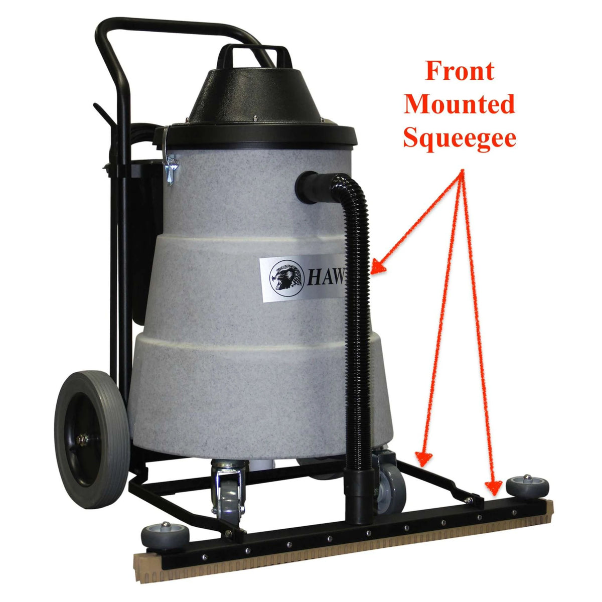 Hawk Enterprises V20-FMS Adjustable Front-Mount Vacuum Squeegee