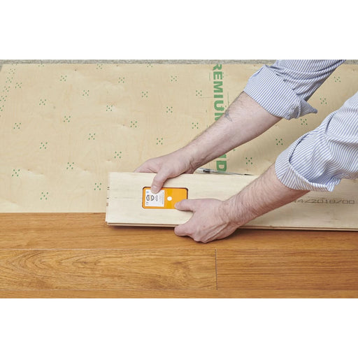 Wagner Meters Floor Sentry wood floor data logger – installing under flooring