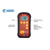 Wagner Meters Orion 910 pinless wood moisture meter – features diagram