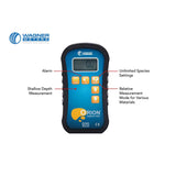 Wagner Meters Orion 920 pinless wood moisture meter – features diagram