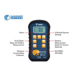 Wagner Meters Orion 950 pinless wood moisture meter – features diagram
