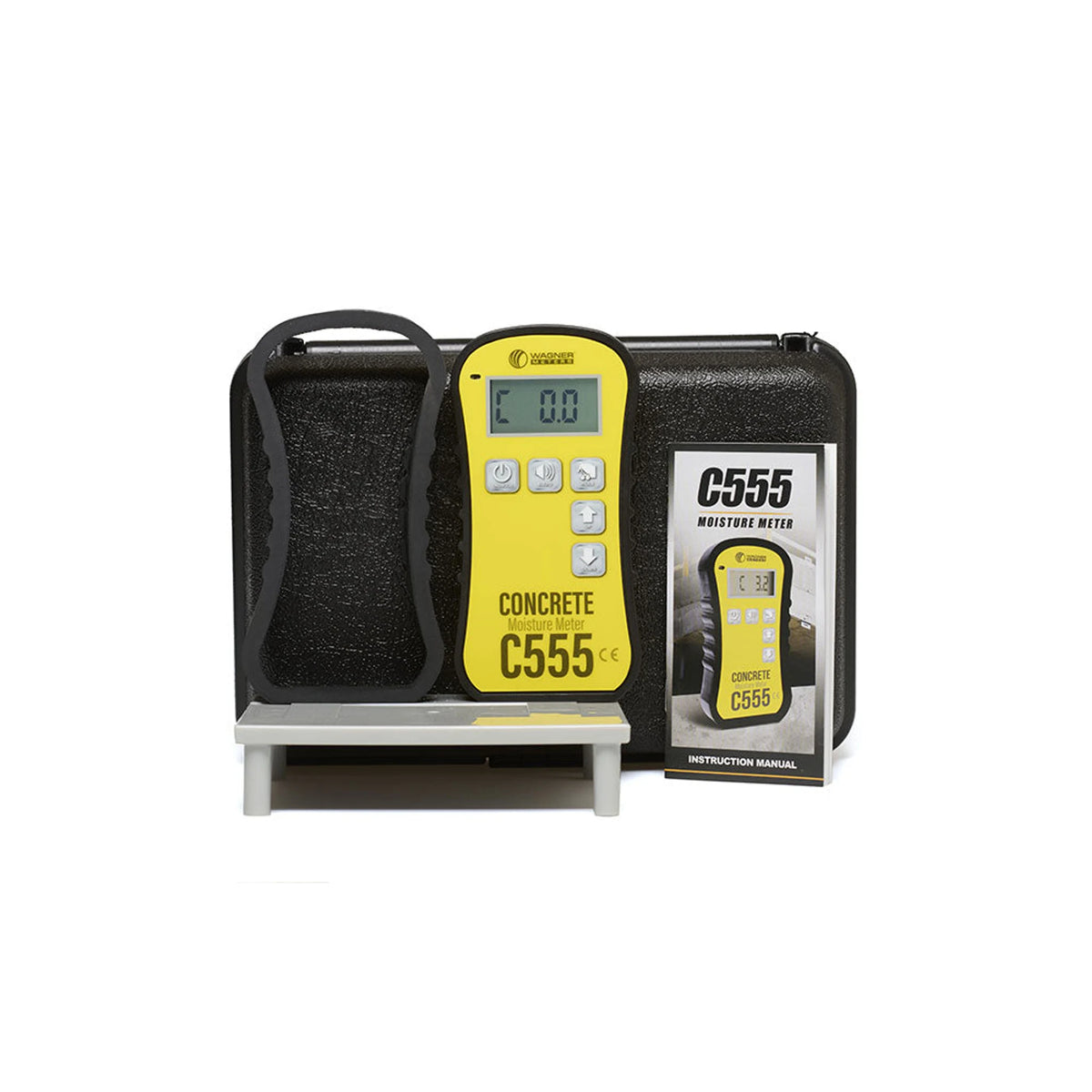 Wagner Meters C555 Concrete Moisture Meter – 0.5 in, Ambient RH