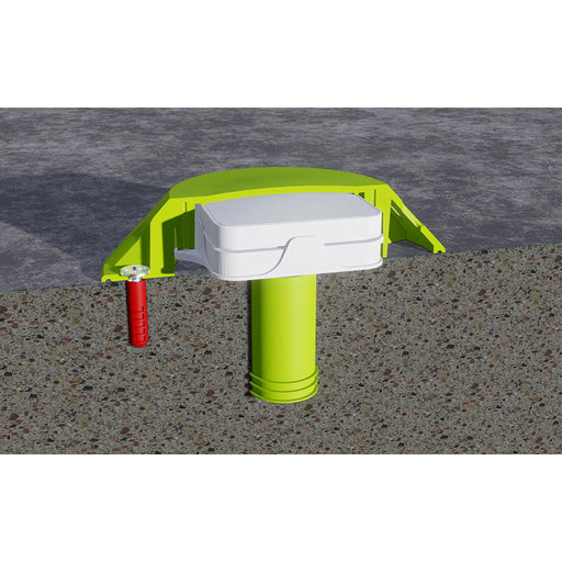 Wagner Meters Rapid RH L6 Protective Dome sensor protective dome – installed over sensor, cutaway