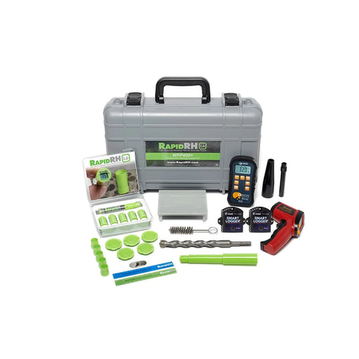Wagner Meters WFP400+ Rapid RH L6 professional flooring installer kit – kit contents