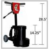 Hawk Enterprises F60-10ST-24 floor machine – view