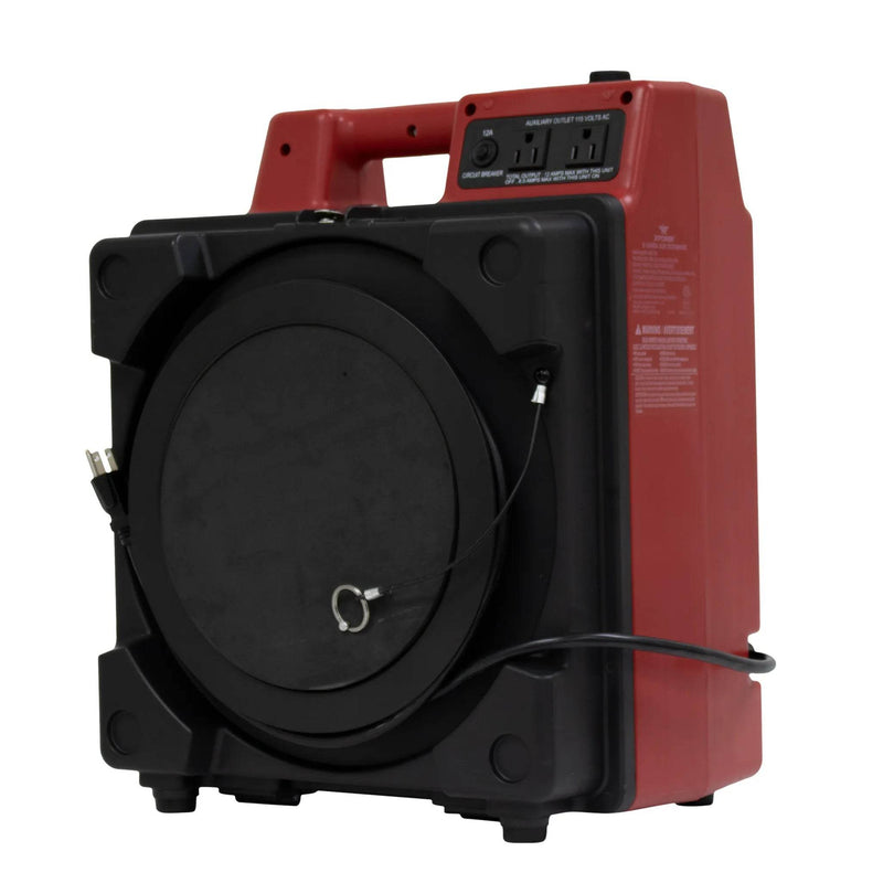 XPOWER X-2480A Professional 3-Stage HEPA Mini Air Scrubber - US Cleaning Tools