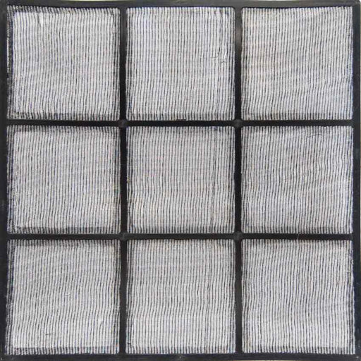 XPOWER NFS13 13” x 13" Washable Nylon Mesh Filter for X-2480A air scrubber – front